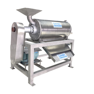 DRB-DJ1-0.5 lớn đầu vào tự động Máy ép trái cây bột giấy xoài máy làm nước trái cây - Product Image 4