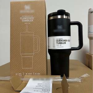 スタン 40オンス 大容量 二重壁 ステンレス鋼 真空断熱ボトル サーモス スタンカップ 車載タンブラー ハンドル付き - Product Image 5