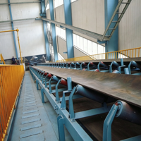 Convoyeur à bande pour le transport de sable de fonderie, équipement de manutention de sable de moulage, récupération de sable pour usine de fonderie
