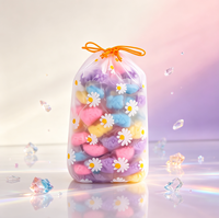Private Label 300g Wasparfumparels Wegwerpbaar Esthetisch Daisy Zakje Langdurige Gemengde Fruitgeur Geurversterker