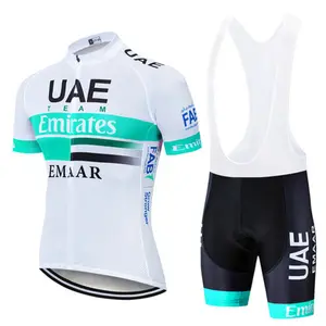 Maillot de cyclisme d'été de haute qualité pour hommes, ensemble de maillot de Sport respirant, de course d'équipe, de vélo, vêtements courts