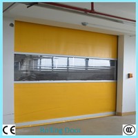 Puerta Seccional Industrial para Techo con Aislamiento de Aire, Superficie Acabada y Tamaño Personalizado para Almacén