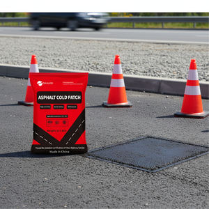 High Grade Heavy Duty Premix Cold Asphalt in <strong>25kg</strong> Bags with High Viscosity &amp; Quick Setting for Road Repair Bitumen Patch - Product Image 1