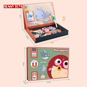 Jouet éducatif précoce aimant <span class=keywords><strong>puzzle</strong></span> <span class=keywords><strong>jeu</strong></span> dinosaure océan animaux <span class=keywords><strong>puzzle</strong></span> magnétique pour les enfants - Product Image 6