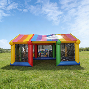 Carpa Inflable Transparente Colorida para Exteriores WINSUN, Casa de Campaña Inflable para Fiestas - Product Image 1