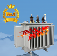 Transformateur de distribution de puissance triphasé 11 kV 500 kVA immergé dans l'huile, enroulement en cuivre