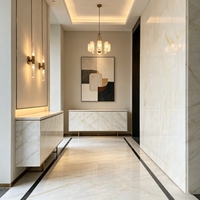 Dalle de marbre de jade de grande taille à haute dureté, résistante aux rayures, grand format, pierre naturelle durable, plan de travail de cuisine, décoration de villa