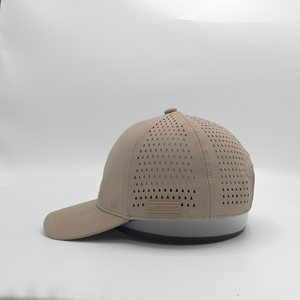 Casquette de baseball snapback pour homme, personnalisée, imperméable, à visière plate, avec logo perforé, en tissu Oxford, motifs Trenches, Léopard, Fruit, vente en gros usine - Product Image 5