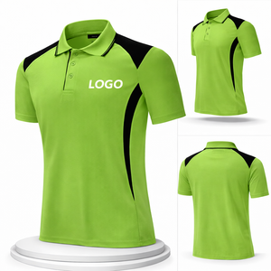 Camisetas Polo Deportivas Personalizadas de Secado Rápido, Transpirables, con Paneles en Contraste, Uniformes de Equipo, Logotipo Personalizado, Proveedor OEM ODM - Product Image 4
