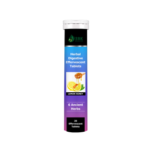 Custom Label OEM Digestive Effervescent Tablets Lemon Honey Flavor Promote Bowel Movements and Support Health Weight Loss - Product Image 1