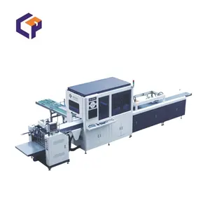 Machine can make file paper folder and cardboard box with auto visual position system