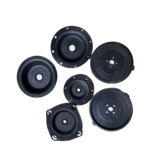 Factory Supply FVMQ/EPDM/FKM/SILICON/Nitrile Fabric Reinforced Rolling Rubber Diaphragms for Valve