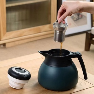 Smart LED Portable Hot-Cold Infuser Teapot Lid Vacuum Insulation 24 Hours Temperature Retention Large Temperature Display - Product Image 4