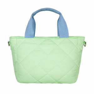 Sac à bandoulière matelassé en nylon imperméable pour femme avec fermeture éclair, personnalisable avec logo et lettres - Product Image 4