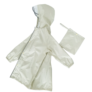 Impermeable Ligero Reutilizable A prueba de viento Niños Niñas Volver a la escuela Chubasquero para niños Chaqueta de lluvia reflectante para exteriores - Product Image 1