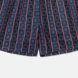 Pantalones cortos de malla de doble capa de cintura media informales para todas las estaciones para hombre, pantalones cortos holgados personalizados con cintura elástica transpirable con estampado de sublimación - Product Image 2
