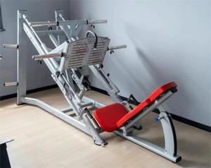 Machine commerciale de musculation Machine de presse de jambe chargée par plaque de 45 degrés Machine de presse de jambe assise - Product Image 2