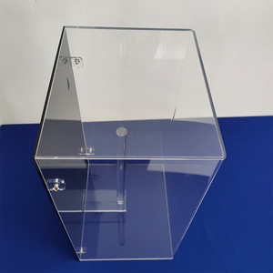 Treo Tường Acrylic duy nhất Găng tay đấm bốc hiển thị trường hợp dọc <span class=keywords><strong>perspex</strong></span> đấm bốc găng tay Hiển thị trường hợp tường đấm bốc găng tay Hiển thị hộp - Product Image 5