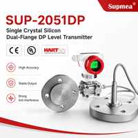 Transmisor de Presión Diferencial con Brida Doble Estándar PN10~PN100 y ANSI150/300, Placa de Circuito Modular Dividida y Reemplazable