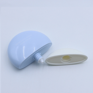 Tùy chỉnh hình dạng tròn tay gói kem PP nhựa cơ thể Lotion chai mỹ phẩm Kem Mặt Trời container chăm sóc da chai rỗng - Product Image 3