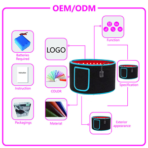 OEM lunghezza d'onda Design pieghevole gambe posteriori braccia sollievo dal dolore LED dispositivo di terapia della luce rossa avvolgere la cintura per la perdita di peso - Product Image 2