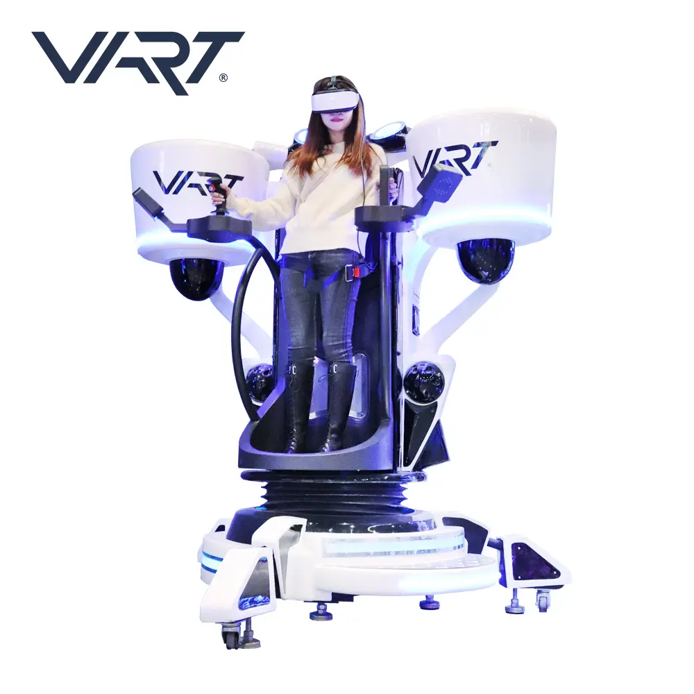 Gốc VART Fly Shooting Trò Chơi Thực Tế Ảo 9D VR Flight Simulator 360 Độ Để Bán