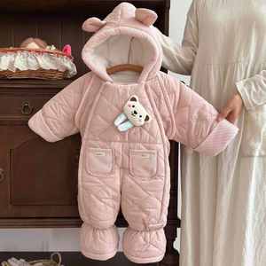 Combinaison d'hiver chaude et confortable pour enfants, veste et pantalon imperméables et coupe-vent pour le ski et les jeux sur la neige - Product Image 2