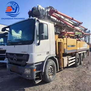 Pompe à béton montée sur camion 2021 la plus vendue, 37m, 49m, 52m, 56m, 62m, 63m, occasion - Product Image 2