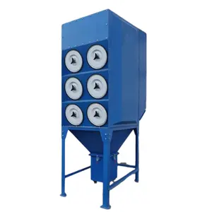 Industrial Milk Or Metal Powder Clean Filter Drum Type Dust Removal Equipment