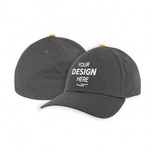 Unisex Cotton 6 Panel Outdoor Baseball Hat with Custom Embroidery Logo Fashionable Letter Pattern Design - Product Image 1