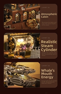 Kit de construction de bateau <span class=keywords><strong>à</strong></span> voile en plastique de 2284 pièces, modèle de bateau <span class=keywords><strong>à</strong></span> voile, jouet pour enfants, Mayflower, ensemble de blocs de construction de bateau historique - Product Image 6