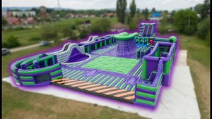 Château <span class=keywords><strong>gonflable</strong></span> d'intérieur personnalisé, grand <span class=keywords><strong>parc</strong></span> <span class=keywords><strong>gonflable</strong></span>, pour Trampoline - Product Image 4