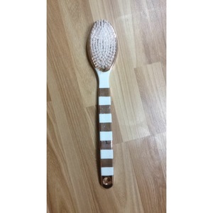 Brosse de bain, brosse de massage, manche long ovale en ABS, 38x4x7cm, pour le nettoyage sous la douche des adultes - Product Image 2