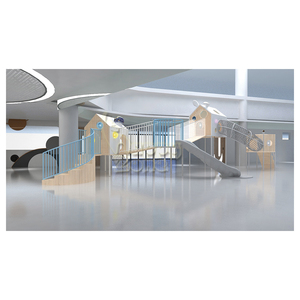 Casa de Juegos de Madera Combinada para Interiores, Personalizada por Fábrica China, Tobogán para Niños, Parque Infantil al Aire Libre, <span class=keywords><strong>Museo</strong></span> de Ciencias - Product Image 1