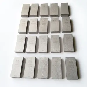 Price Per Kg 99.95% Niobium Cube / Niobium Block