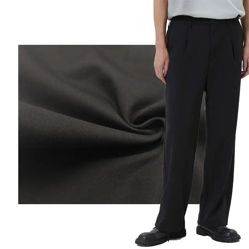 Mizuda Factory Supply Gewebte Stretch Twill Stoff Recyceltes Polyester Benutzer definierte Farbe Kostenlose Probe