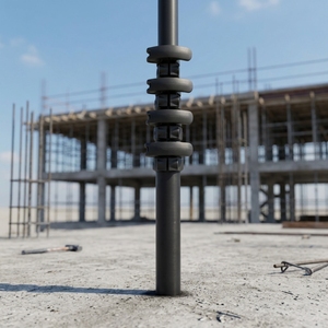 Bastón Telescópico RTK de Carbono, Asta Ligera de 3m para Topografía GNSS y Mediciones Precisas - Product Image 3