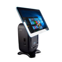 Muestra Gratuita de Sistema de Terminal Punto de Venta Todo en Uno de 15.6 Pulgadas con Windows/Android, Máquina de Punto de Venta con Impresora Térmica para Comercio Minorista