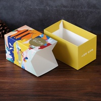 Boîte à sachets de thé personnalisée avec logo, petite, avec tiroir, finition mate, revêtement UV, élégante, en carton, pour emballage de café et de thé, emballage cadeau