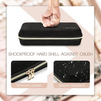 EVA-Etui Schmuck-Reiseorganizer Transparenter Schmuckaufbewahrungsbuch-Ringbinder Uhrenband-Halter