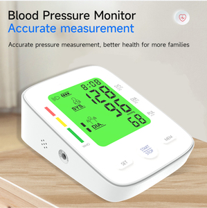 50% <span class=keywords><strong>de</strong></span> réduction sur <span class=keywords><strong>le</strong></span> tensiomètre intelligent pour <span class=keywords><strong>le</strong></span> bras, dispositif médical pour mesurer la pression artérielle, tensiomètre supérieur - Product Image 2