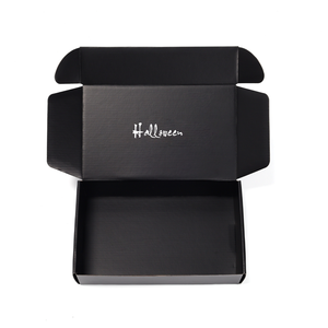Custom paper box gift packaging box black magnetic jewelry box