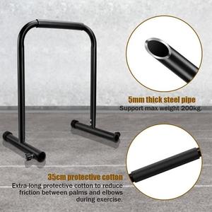 Barres de trempette TOPTONS de fitness d'intérieur à domicile prix d'usine équipement de gymnastique bon marché barres parallèles en acier - Product Image 2