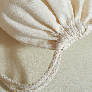 Eco-friendly High Quality Customized Canvas <b>Gift</b> <b>Bags</b> Double String White Cotton Drawstring <b>Bags</b> for Cloth Shoe Dust - Product Image 3