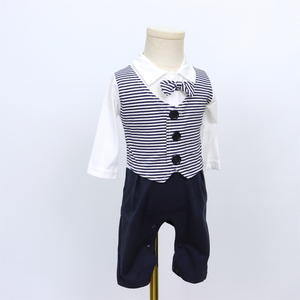 Offre Spéciale Ensembles de vêtements 2 pièces <span class=keywords><strong>pour</strong></span> bébé garçon avec barboteuse et manteau <span class=keywords><strong>pour</strong></span> bébé <span class=keywords><strong>tenue</strong></span> de baptême <span class=keywords><strong>pour</strong></span> bébé garçon - Product Image 6