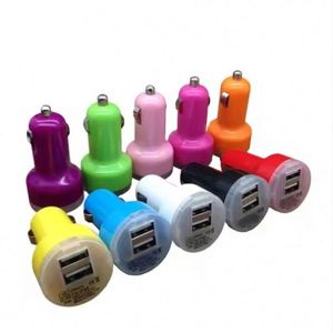 Custom Logo Ultra Short Mini Bullet Usb Car <b>Charger</b> Fast Charging Cargador - Product Image 1