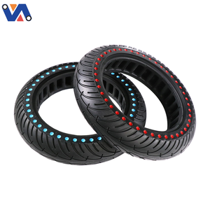 Nuevo Neumático de Goma Sólida Elástica Fluorescente de 8.5*2, Rojo, para <span class=keywords><strong>Xiaomi</strong></span> M365, Accesorios para Scooter Eléctrico, Antiexplosión - Product Image 1