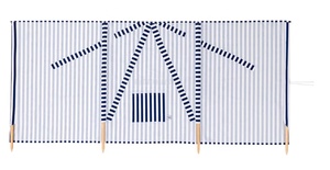 4-5-6 poteaux en <span class=keywords><strong>bois</strong></span>, pare-vent d'abri, grand bouclier de protection contre le vent, clôture coupe-vent de plage d'intimité avec sac de transport pour les vacances de <span class=keywords><strong>Camping</strong></span> en plein air/ - Product Image 6