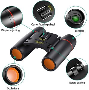 Binoculares de Bolsillo Compactos 12X25 para Adultos y Niños, Mini Binoculares para Observación de Aves, Conciertos, Teatro, <span class=keywords><strong>Ópera</strong></span> - Product Image 4