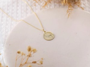 Delicado collar de rama de olivo de oro de 14K, colgante de olivo personalizado, collar de hoja de olivo, collar de hoja griega - Product Image 6